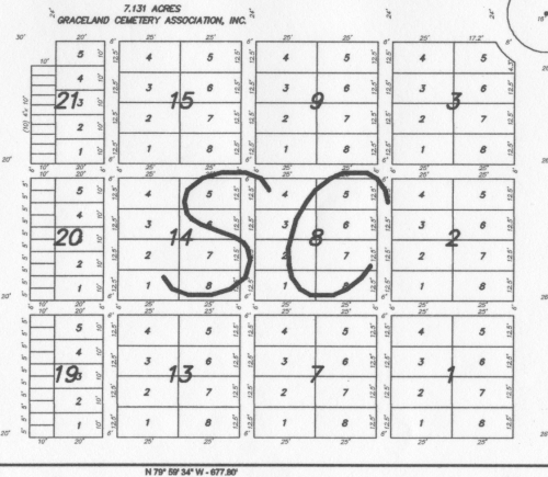 Cemetery Map